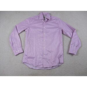 Joseph Abboud Shirt Mens 15 Pink Casual Button Down Collar Long‎ Sleeve Slim Fit